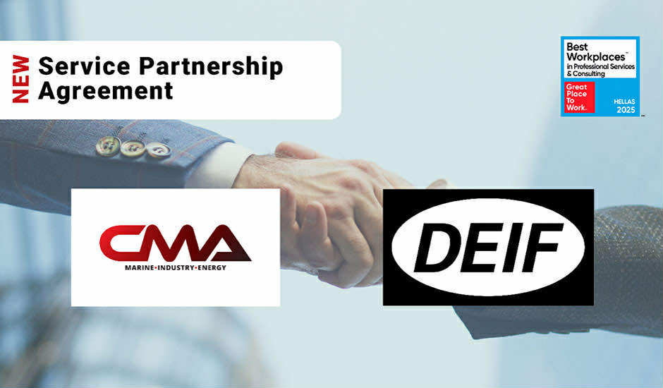 CMA D. ARGOUDELIS & CO S.A. Becomes Official Service Partner of DEIF
